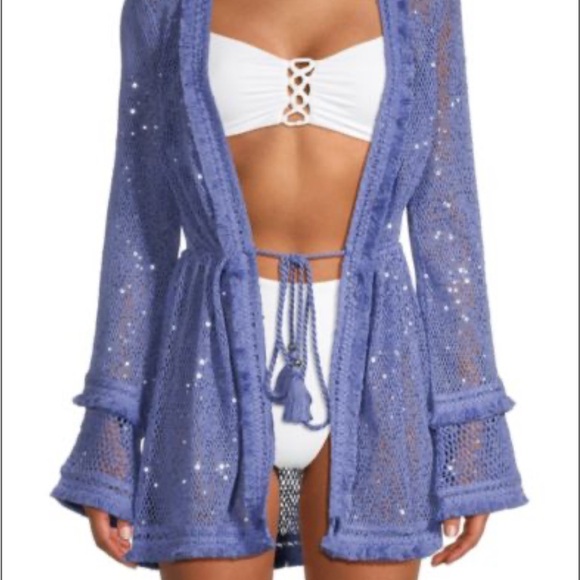 RAMY BROOK
Cecelia Embellished Mesh Cover Up Dress - Picture 2 of 4